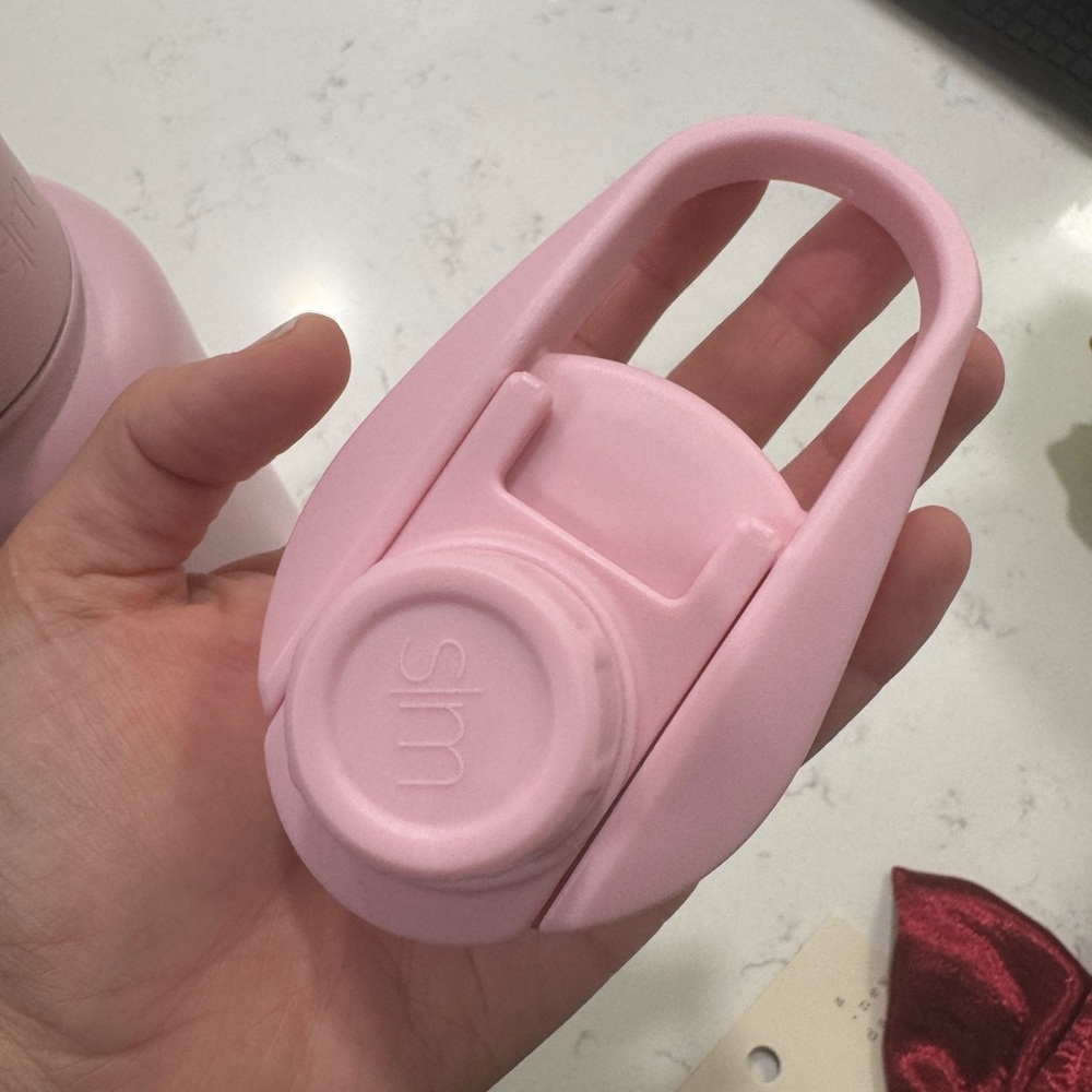 NEW simple modern pink 32 oz water bottle - Picture 3 of 5
